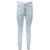 Tommy Hilfiger Blue Cotton Women’s Skinny Jean - Jeans
