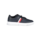Tommy Hilfiger Blue Leather Men Sneaker - Sneakers