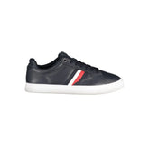 Tommy Hilfiger Blue Leather Men Sneaker - Sneakers