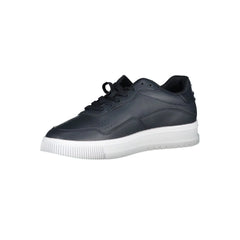 Tommy Hilfiger Blue Leather Men Sneaker - Sneakers