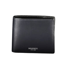 Tommy Hilfiger Blue Leather Wallet - Wallets