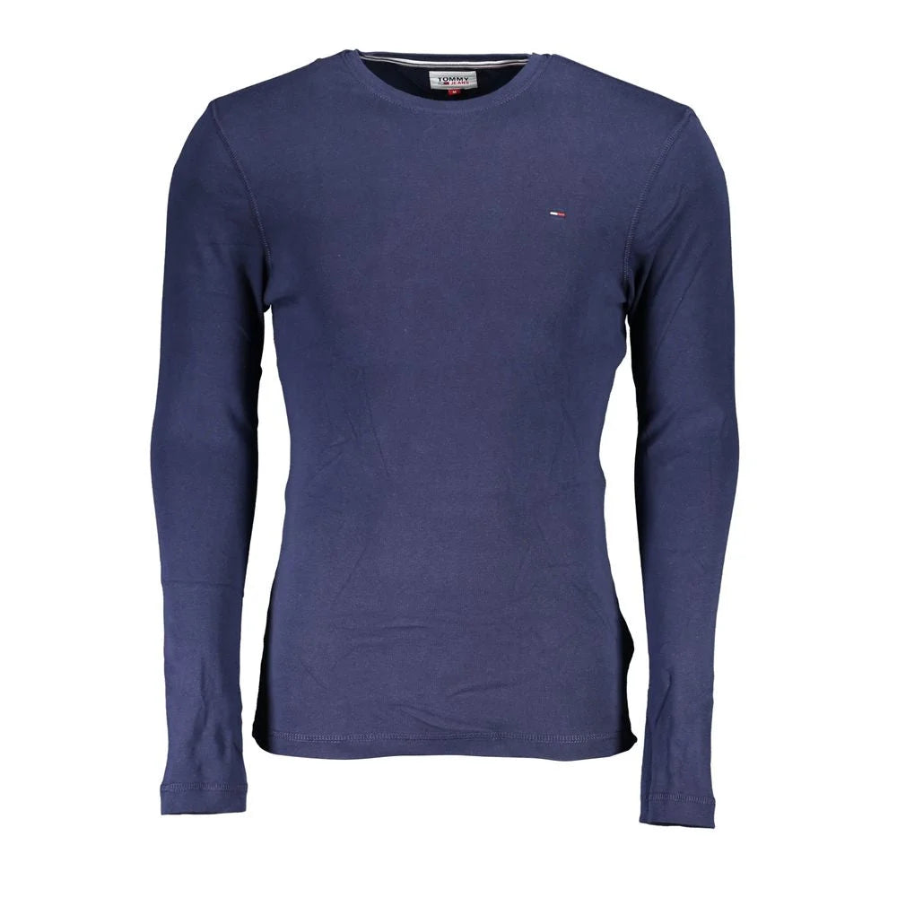 Tommy Hilfiger Blue Organic Cotton Men T-Shirt