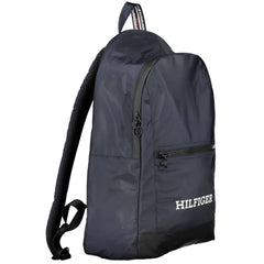 Tommy Hilfiger Blue Polyester Backpack - Laptop Backpacks
