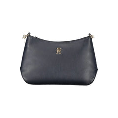Tommy Hilfiger Blue Polyester Handbag - Cross Body Bags