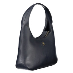 Tommy Hilfiger Blue Polyester Handbag - Shoulder Bags