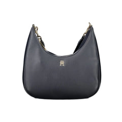 Tommy Hilfiger Blue Polyester Handbag - Shoulder Bags