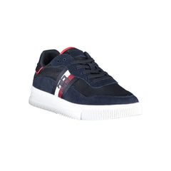 Tommy Hilfiger Blue Polyester Men Sneaker - Sneakers