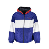Tommy Hilfiger Blue Polyester Men’s Reversible Jacket - Windbreakers