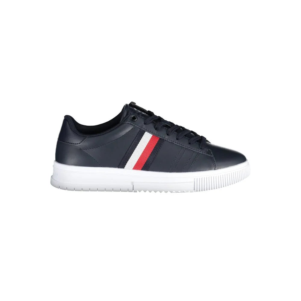 Tommy Hilfiger Blue Polyester Sneaker - EU44/US11 - Sneakers