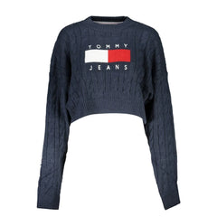 Tommy Hilfiger Blue Polyester Sweater - M
