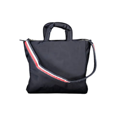 Tommy Hilfiger Blue Polyester Women Handbag - Shopper Bags
