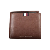 Tommy Hilfiger Brown Leather Wallet - Wallets