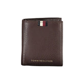 Tommy Hilfiger Brown Leather Wallet - Wallets