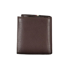 Tommy Hilfiger Brown Leather Wallet - Wallets
