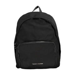 Tommy Hilfiger Chic Urban Black Backpack with Laptop Compartment - Laptop Backpacks