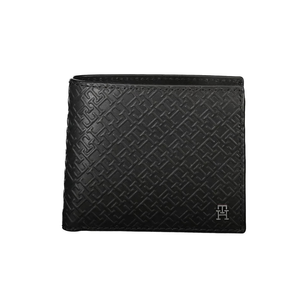 Tommy Hilfiger Classic Leather Wallet with Coin Purse & Card Slots - Wallets