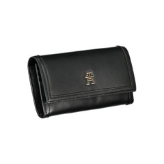 Tommy Hilfiger Elegant Black Dual-Compartment Wallet - Wallets