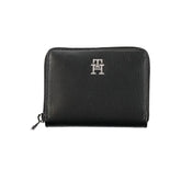 Tommy Hilfiger Elegant Black Polyethylene Wallet - Wallets