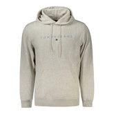 Tommy Hilfiger Gray Cotton Men Sweater - Hoodies