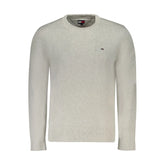 Tommy Hilfiger Gray Cotton Men Sweater - L - Sweaters