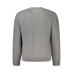 Tommy Hilfiger Gray Cotton Men Sweater - Sweaters