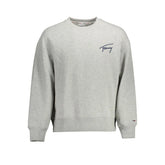 Tommy Hilfiger Gray Cotton Men Sweater - XXL - Sweatshirts