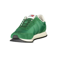 Tommy Hilfiger Green Polyester Men Sneaker - Sneakers