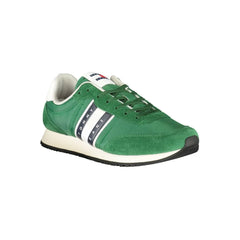 Tommy Hilfiger Green Polyester Men Sneaker - Sneakers