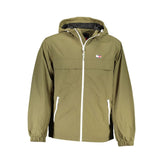 Tommy Hilfiger Green Recycled Nylon Men Jacket - S - Sport Jackets