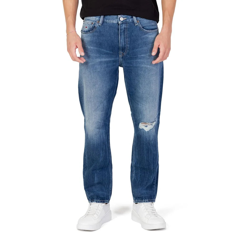 Tommy Hilfiger Jeans Blue Cotton Slim Fit Jean