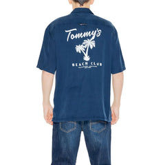 Tommy Hilfiger Jeans Blue Lyocell Shortsleeve - IT46 | M