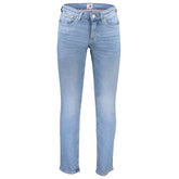 Tommy Hilfiger Light Blue Cotton Men Jeans - Jeans
