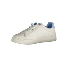Tommy Hilfiger Light Blue Leather Women Sneaker - Sneakers