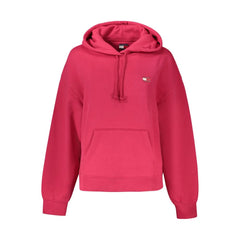 Tommy Hilfiger Pink Cotton Women Sweater - L - Hoodies