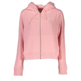 Tommy Hilfiger Pink Cotton Women Sweater - XS - Hoodies