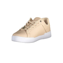 Tommy Hilfiger Pink Leather Women Sneaker - Sneakers