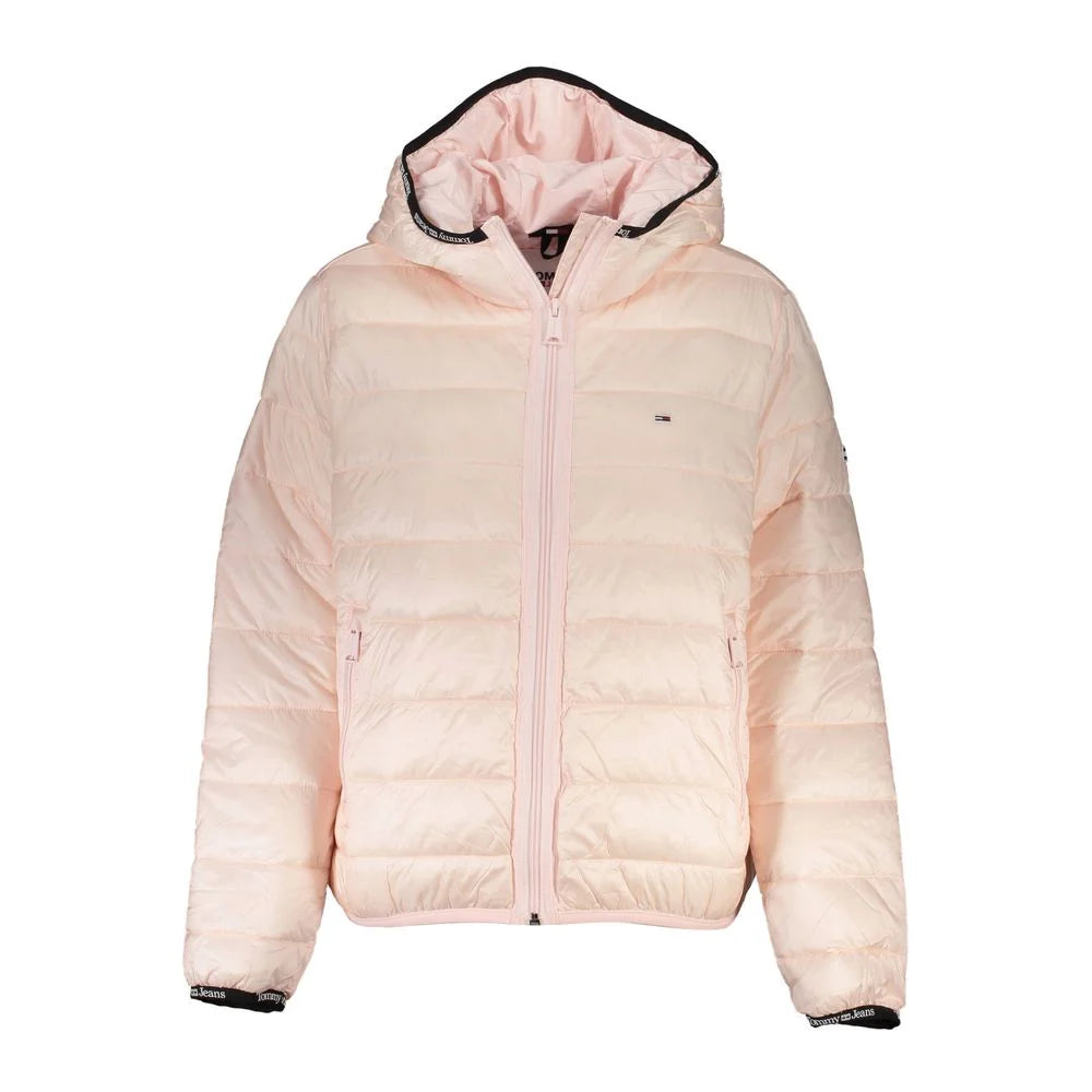 Tommy Hilfiger Pink Polyester Jackets & Coat - S - Puffer Jackets