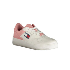 Tommy Hilfiger Pink Polyester Sneaker - Sneakers