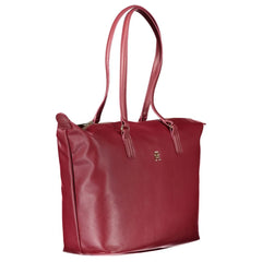 Tommy Hilfiger Pink Polyester Women Handbag - Shopper Bags