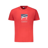 Tommy Hilfiger Red Cotton Men T-Shirt - T-Shirts
