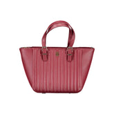 Tommy Hilfiger Red Polyethylene Handbag - Shopper Bags
