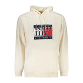Tommy Hilfiger White Cotton Men Sweater - Hoodies