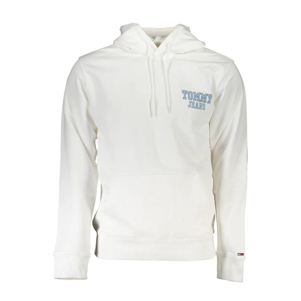 Tommy Hilfiger White Cotton Men Sweater - Hoodies