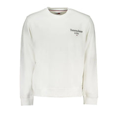 Tommy Hilfiger White Cotton Men Sweater - XXL - Sweatshirts