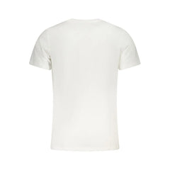 Tommy Hilfiger White Cotton Men T-Shirt