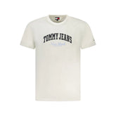 Tommy Hilfiger White Cotton Men T-Shirt - T-Shirts