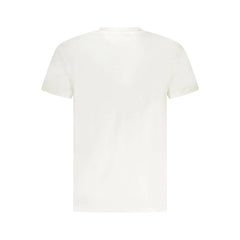 Tommy Hilfiger White Cotton Men T-Shirt - T-Shirts