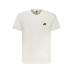 Tommy Hilfiger White Cotton Men T-Shirt - XXL - T-Shirts