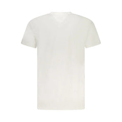 Tommy Hilfiger White Cotton Men T-Shirt - XXL - T-Shirts