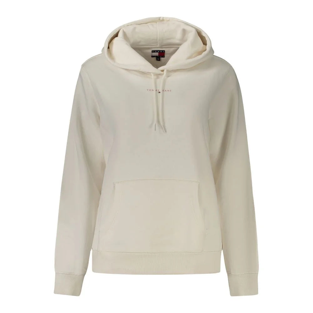 Tommy Hilfiger White Cotton Women Sweater - Hoodies